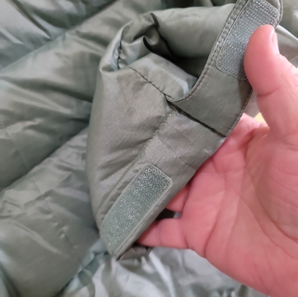 Marmot 600 Down Filled Quilted Puffer Coat Large Spanish Moss Pinecrest Coat - Picture 8 of 10